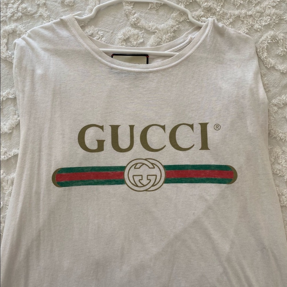 Gucci classic logo tee shirt